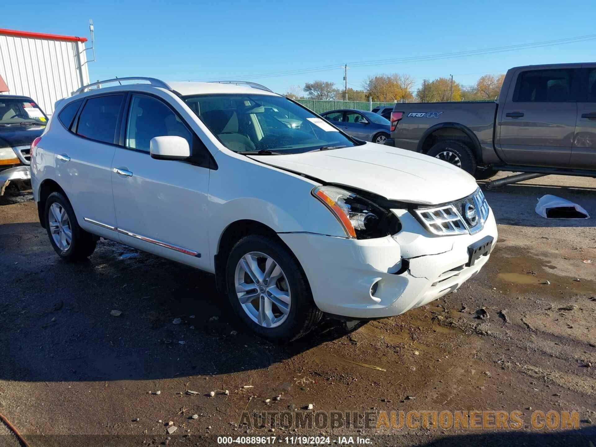 JN8AS5MV4DW621217 NISSAN ROGUE 2013