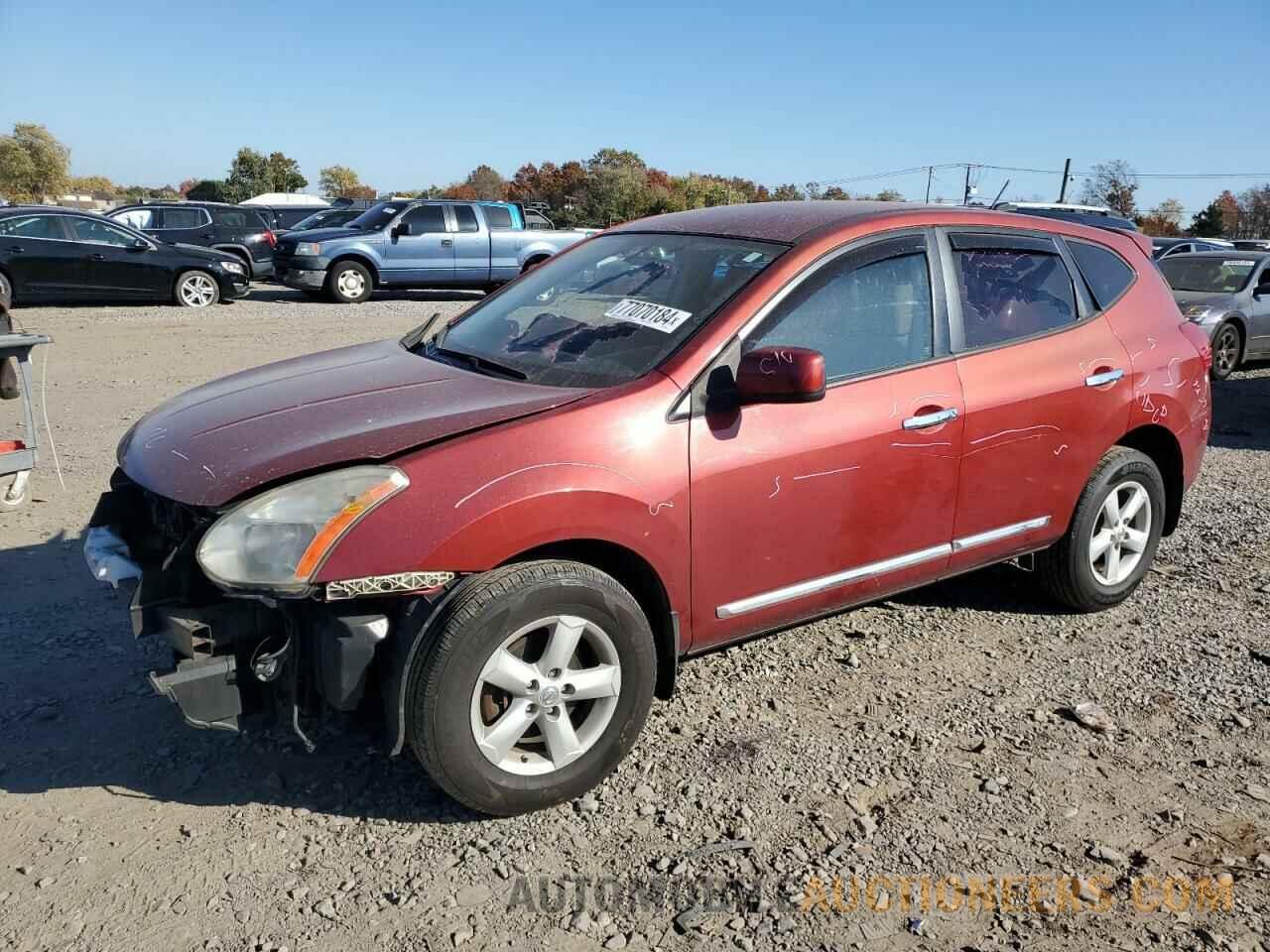 JN8AS5MV5DW106968 NISSAN ROGUE 2013