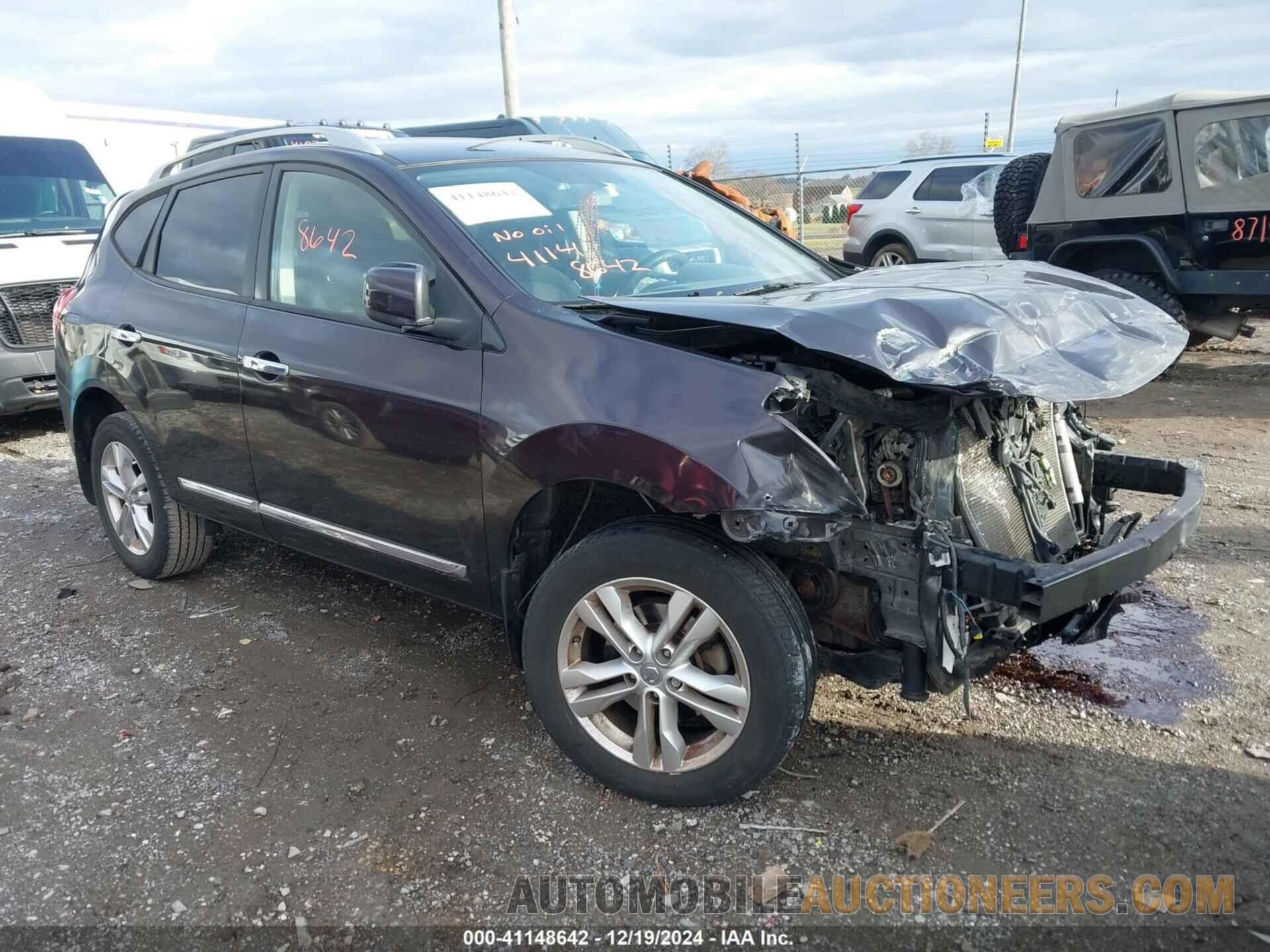 JN8AS5MV8DW644466 NISSAN ROGUE 2013