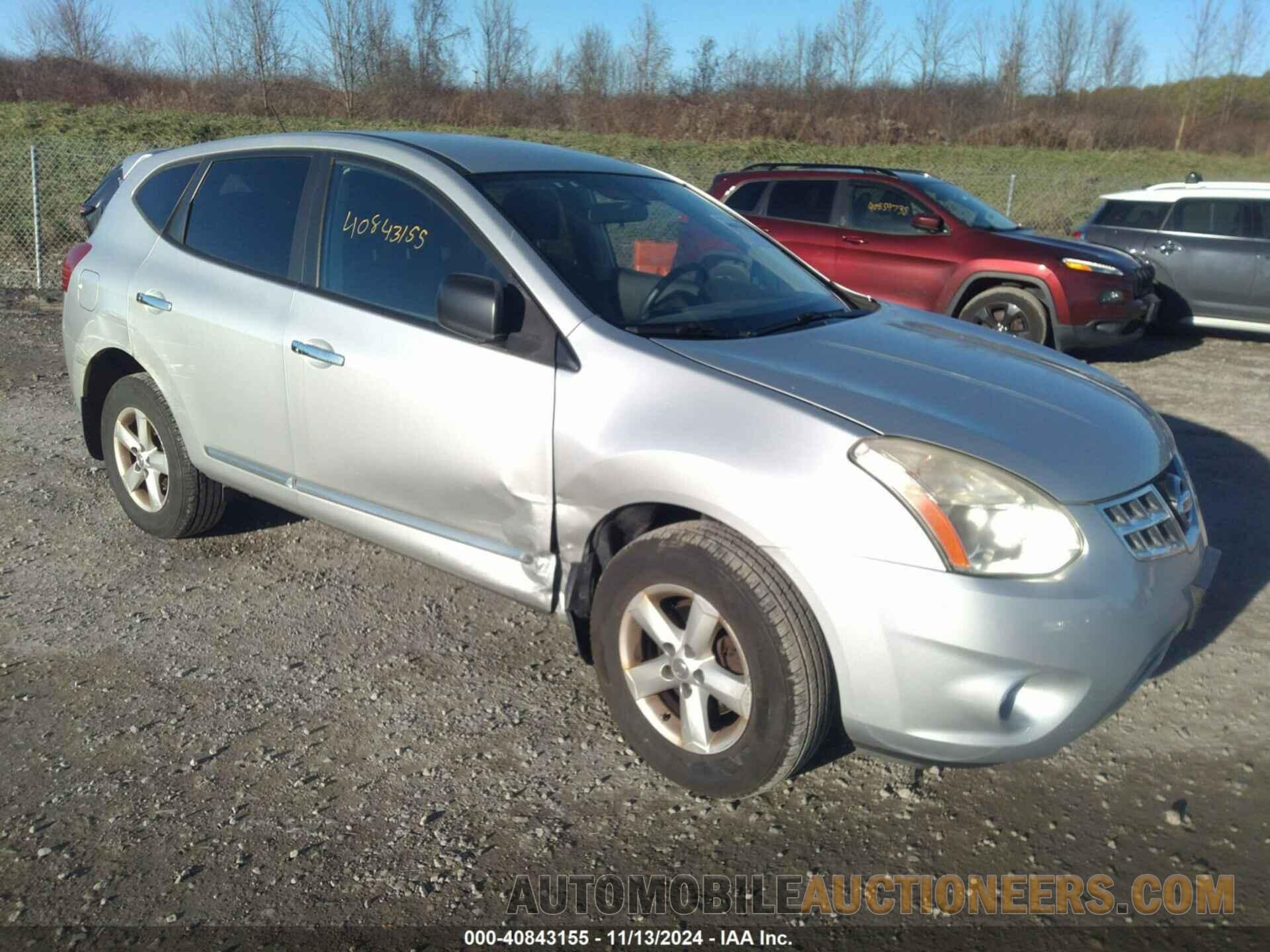 JN8AS5MVXCW393996 NISSAN ROGUE 2012