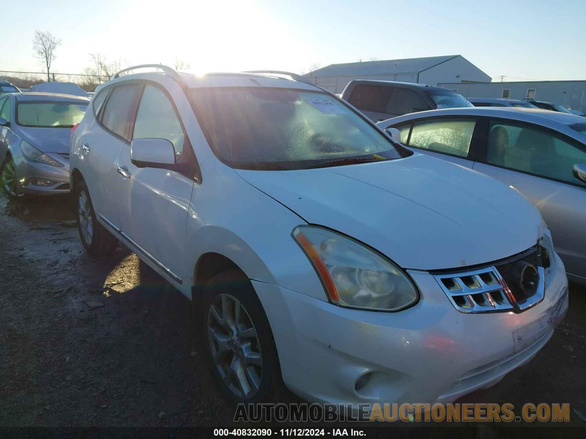 JN8AS5MVXDW126245 NISSAN ROGUE 2013