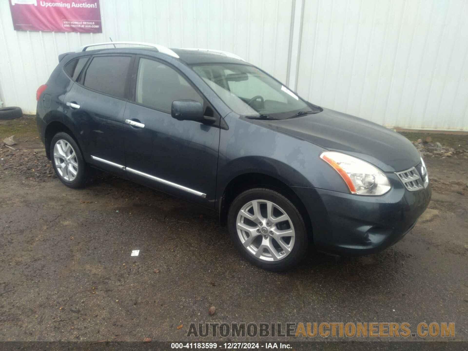 JN8AS5MVXDW144664 NISSAN ROGUE 2013