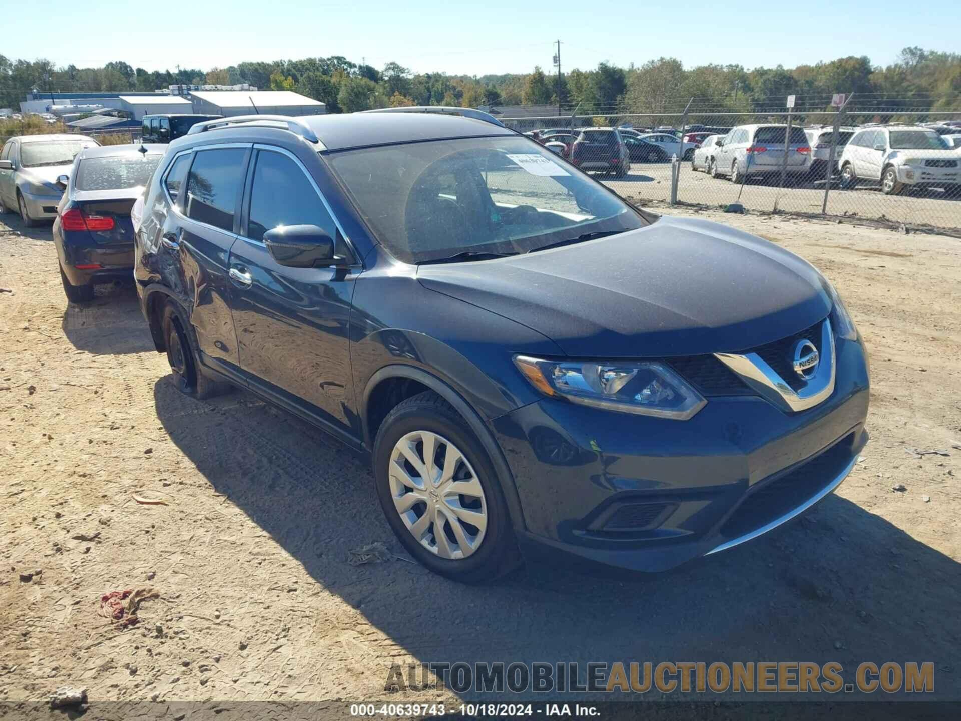 JN8AT2MT6GW015819 NISSAN ROGUE 2016