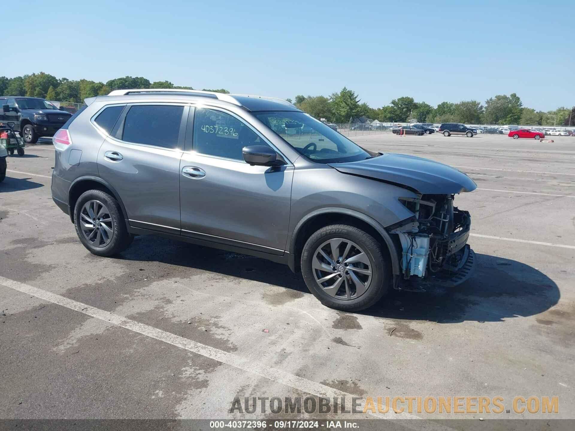 JN8AT2MV7GW135033 NISSAN ROGUE 2016