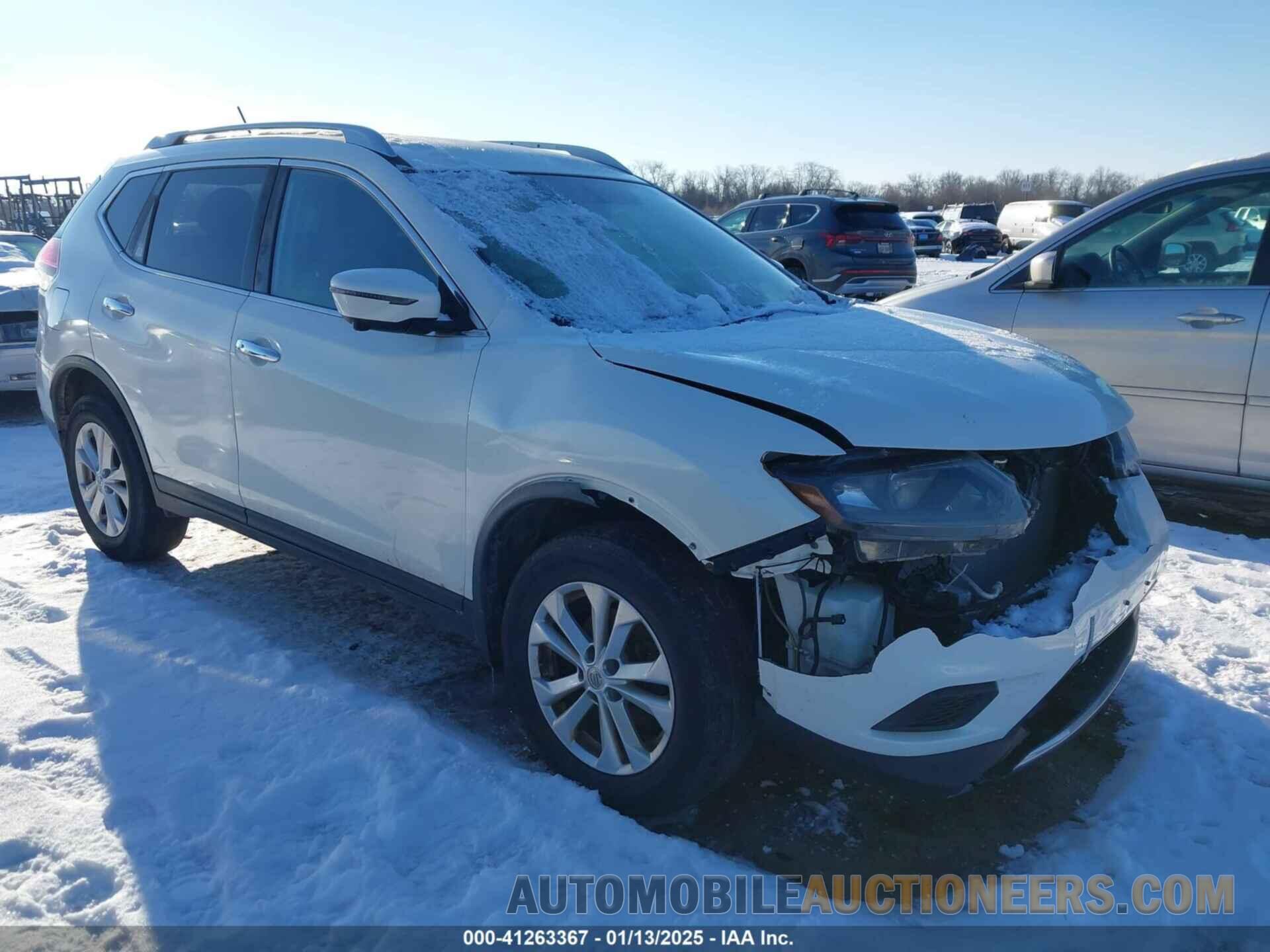 JN8AT2MV7GW145268 NISSAN ROGUE 2016