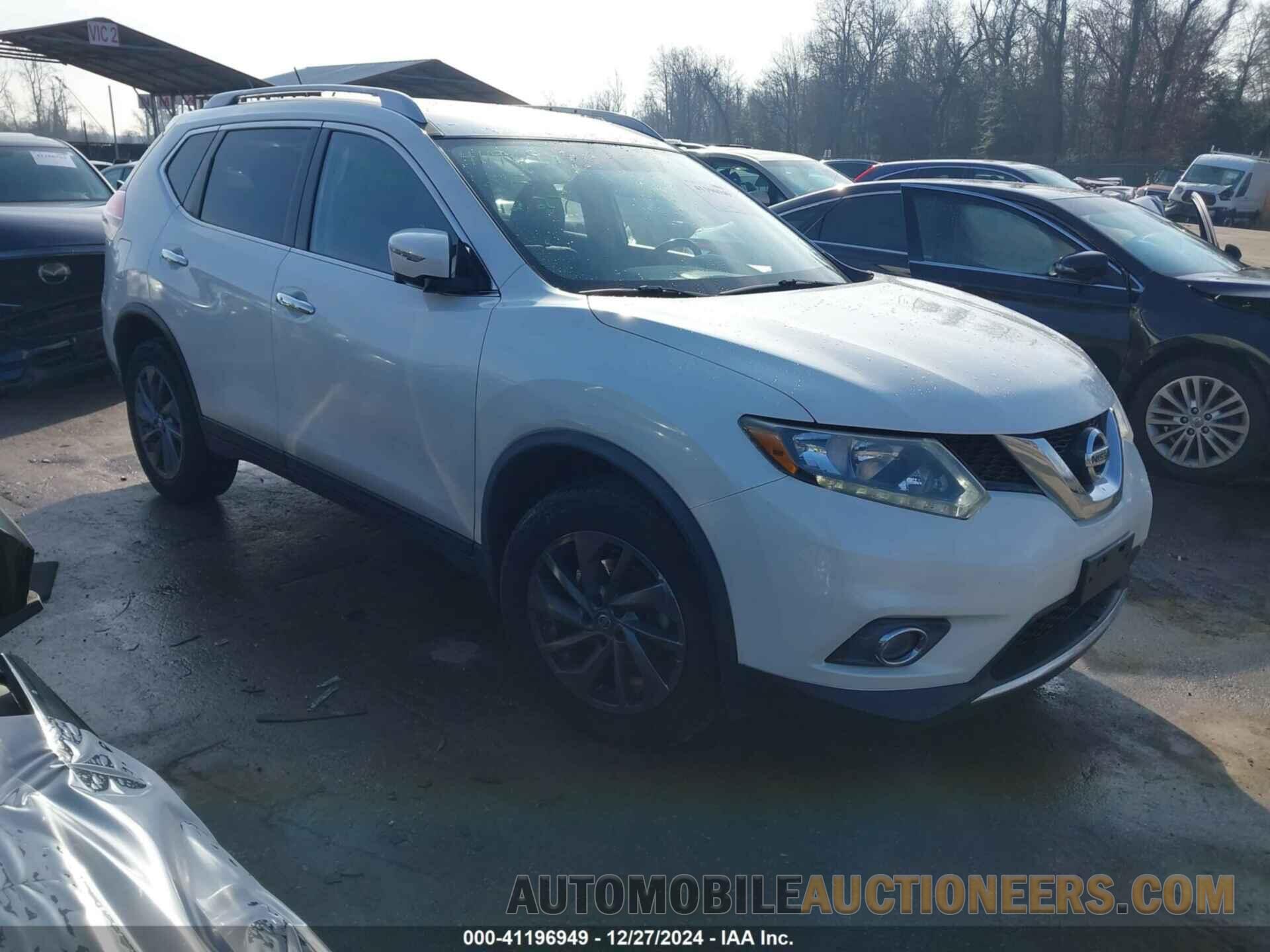 JN8AT2MV8GW133906 NISSAN ROGUE 2016