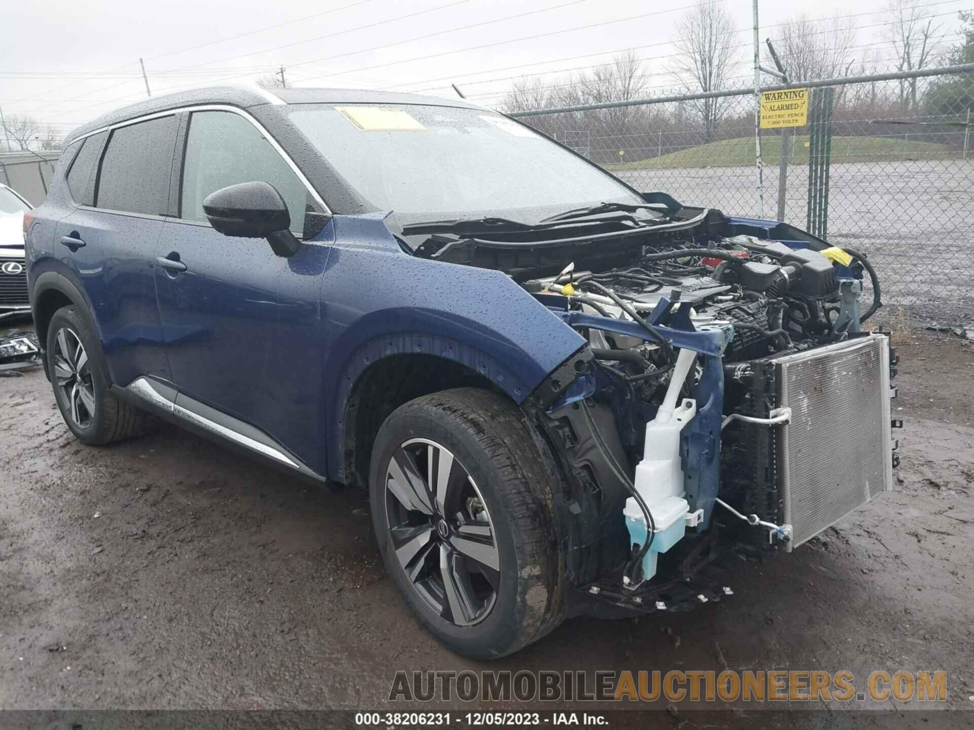 JN8AT3CB8MW222223 NISSAN ROGUE 2021