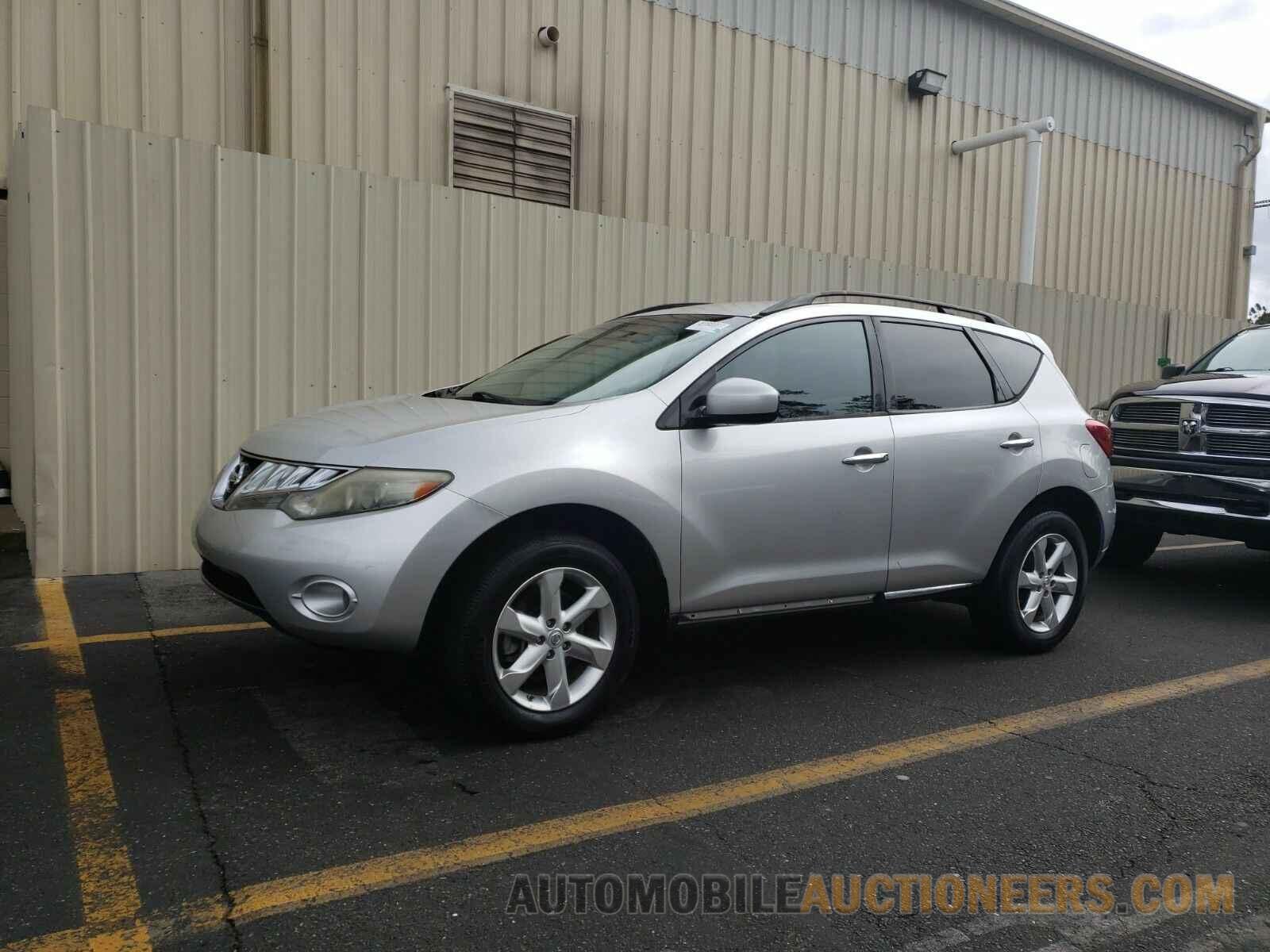 JN8AZ18U89W006294 Nissan Murano 2009