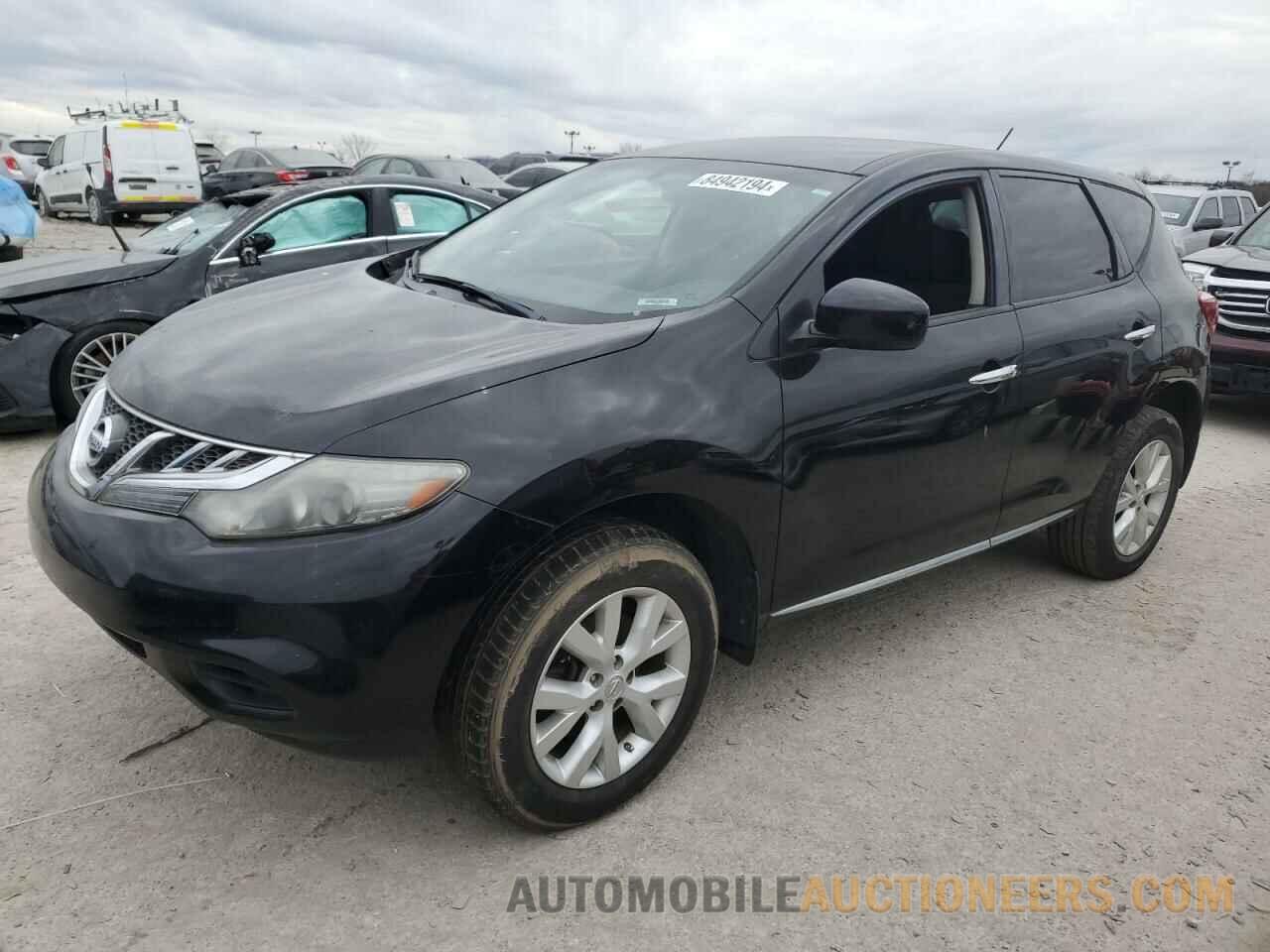 JN8AZ1MU0DW213552 NISSAN MURANO 2013