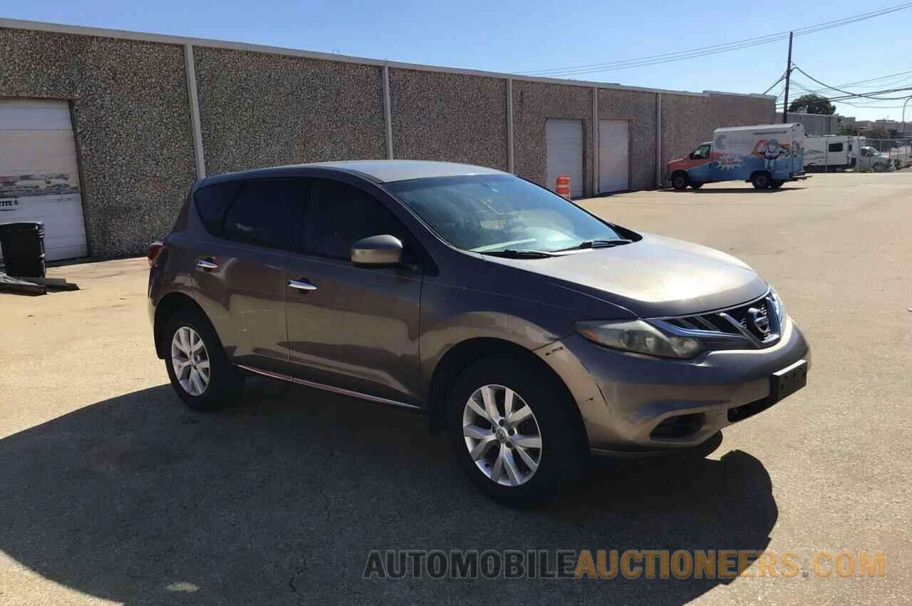 JN8AZ1MU1BW052884 NISSAN MURANO 2011