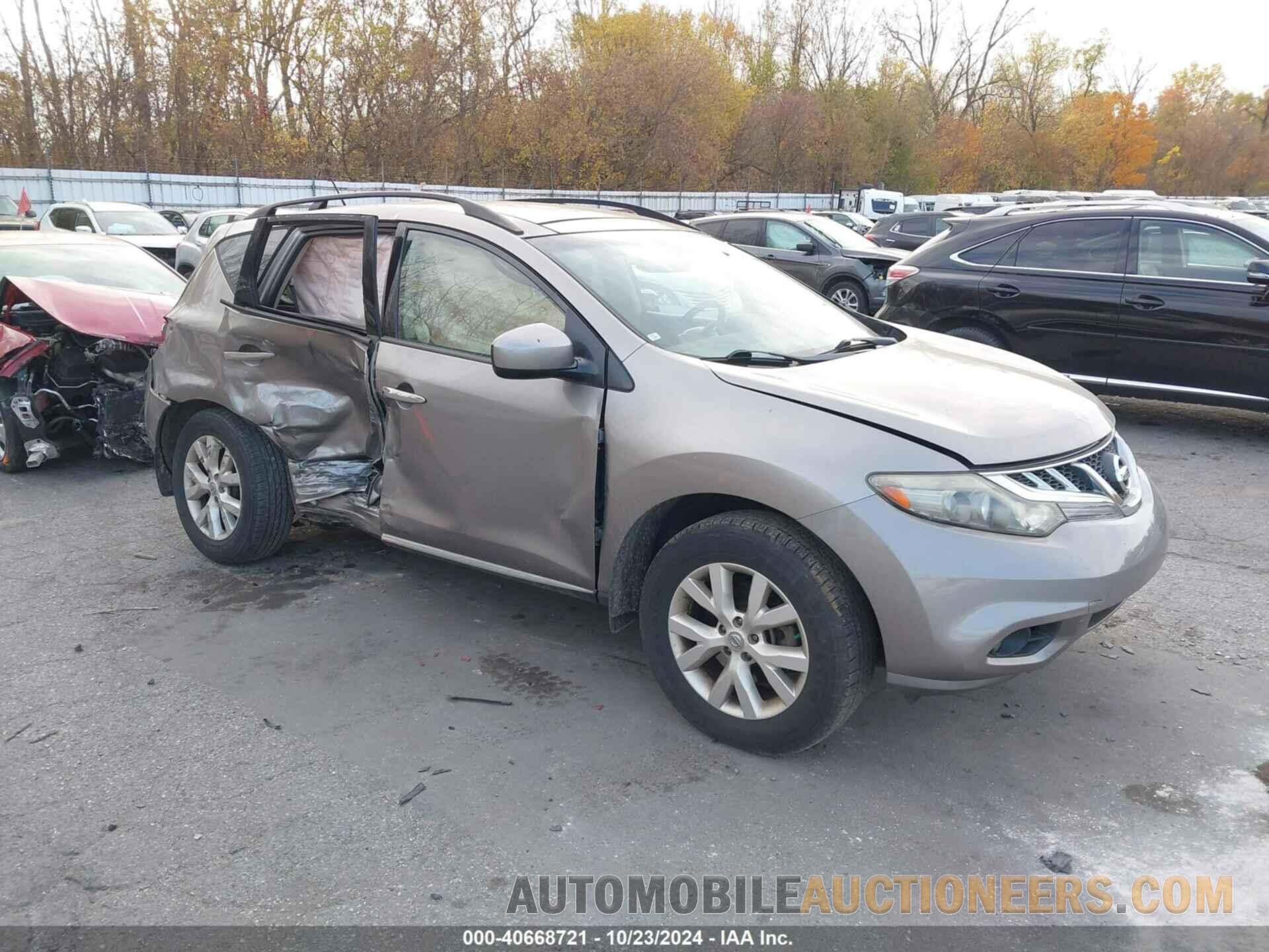 JN8AZ1MU1BW068065 NISSAN MURANO 2011