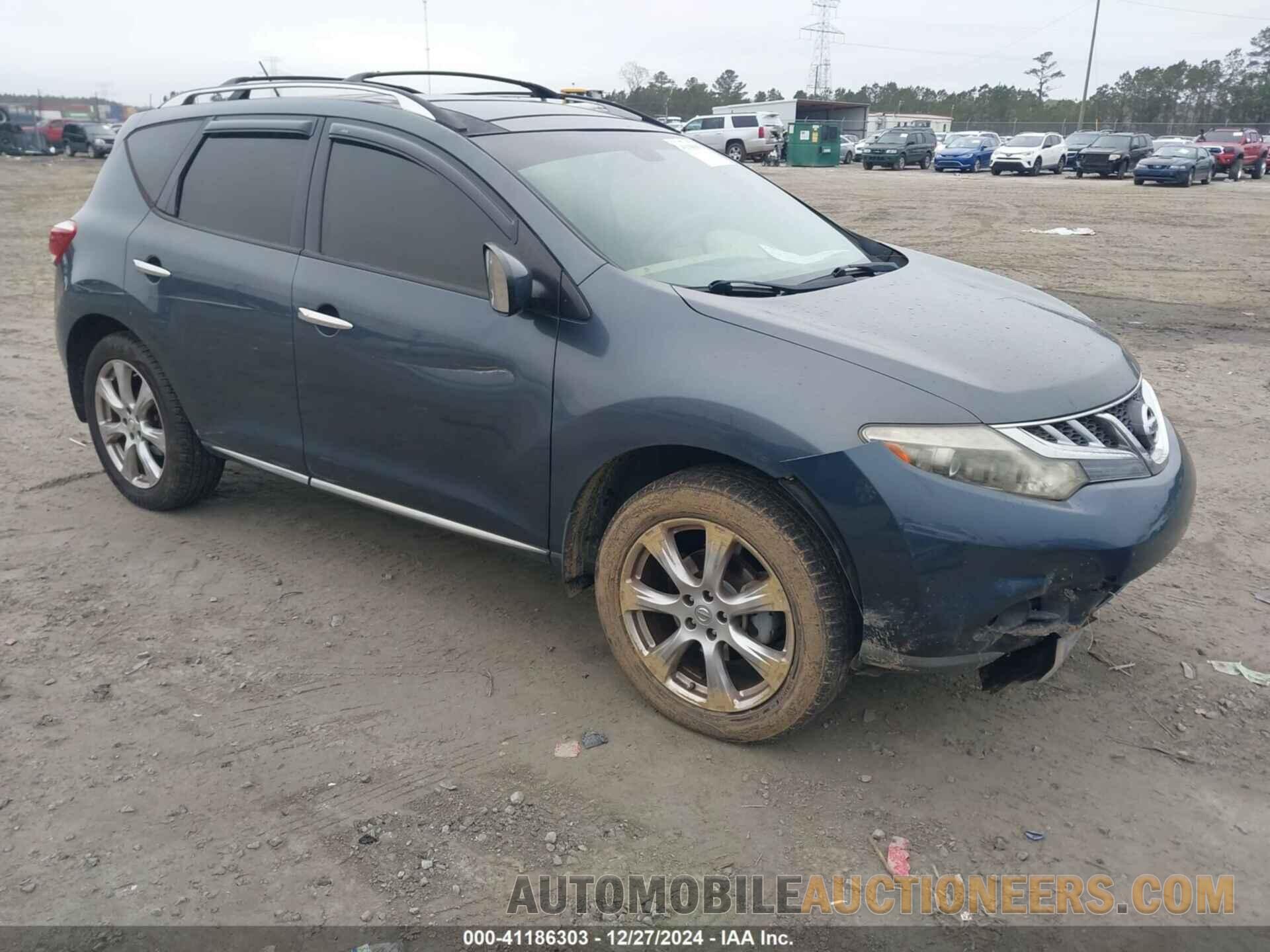 JN8AZ1MU1CW102488 NISSAN MURANO 2012