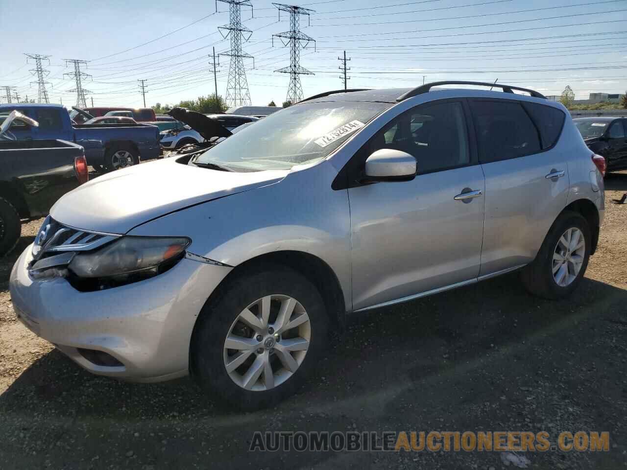 JN8AZ1MU1CW107027 NISSAN MURANO 2012