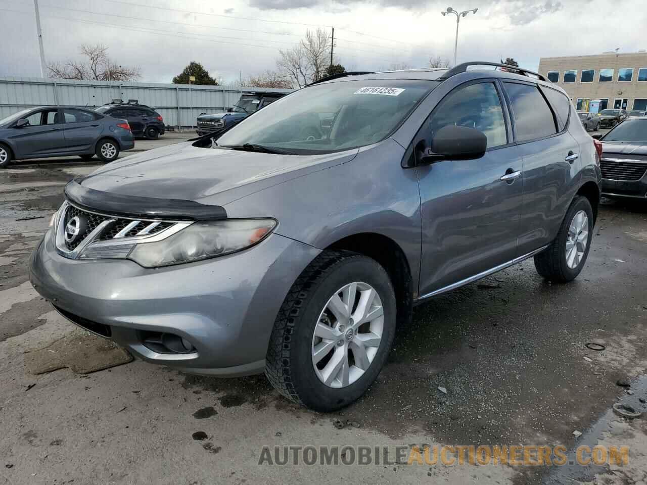 JN8AZ1MU1DW200101 NISSAN MURANO 2013