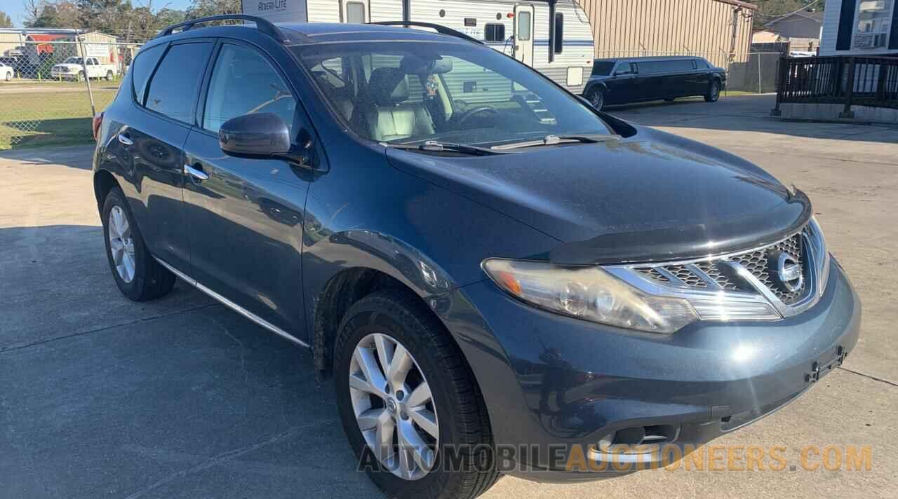 JN8AZ1MU1DW206397 NISSAN MURANO 2013