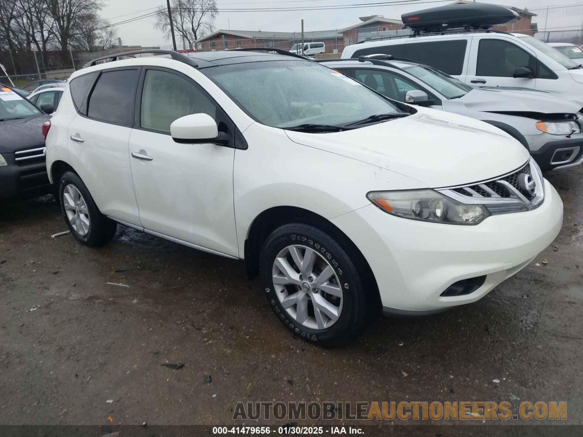 JN8AZ1MU2CW119929 NISSAN MURANO 2012