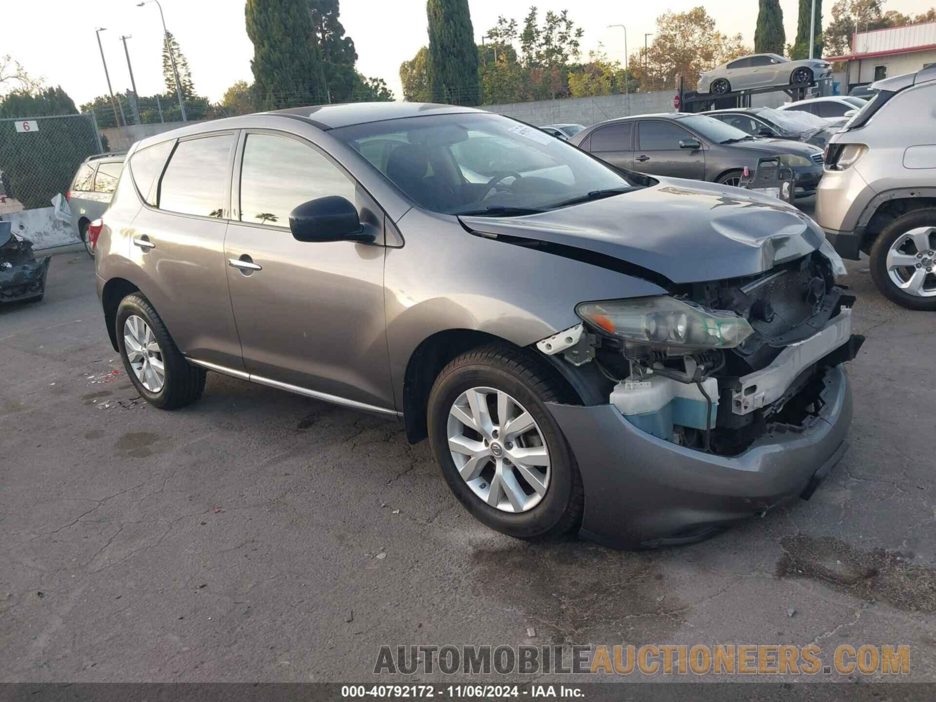 JN8AZ1MU2EW402219 NISSAN MURANO 2014