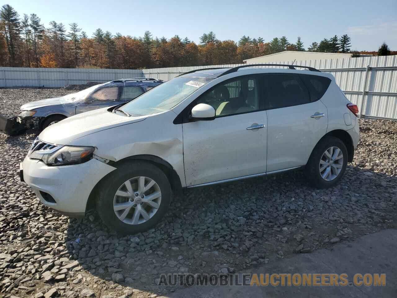 JN8AZ1MU4BW058257 NISSAN MURANO 2011