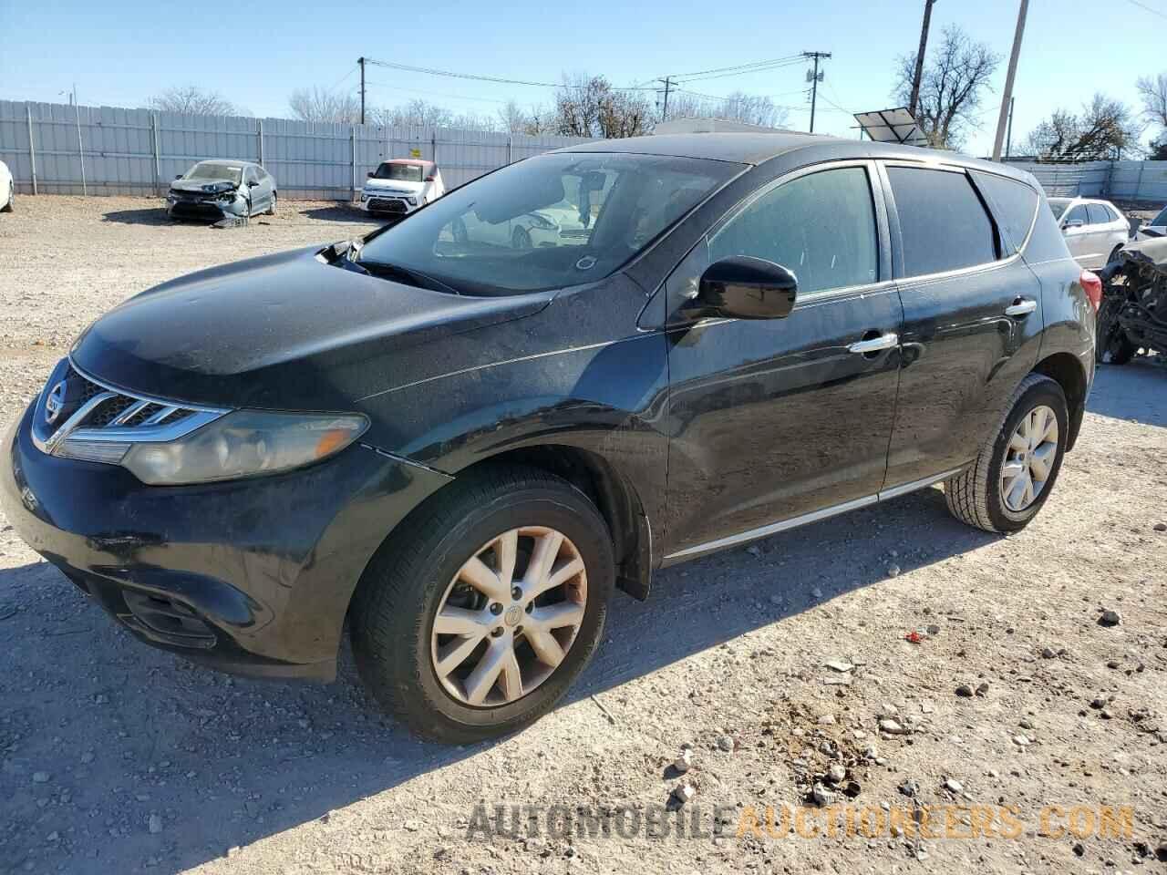 JN8AZ1MU4DW211447 NISSAN MURANO 2013