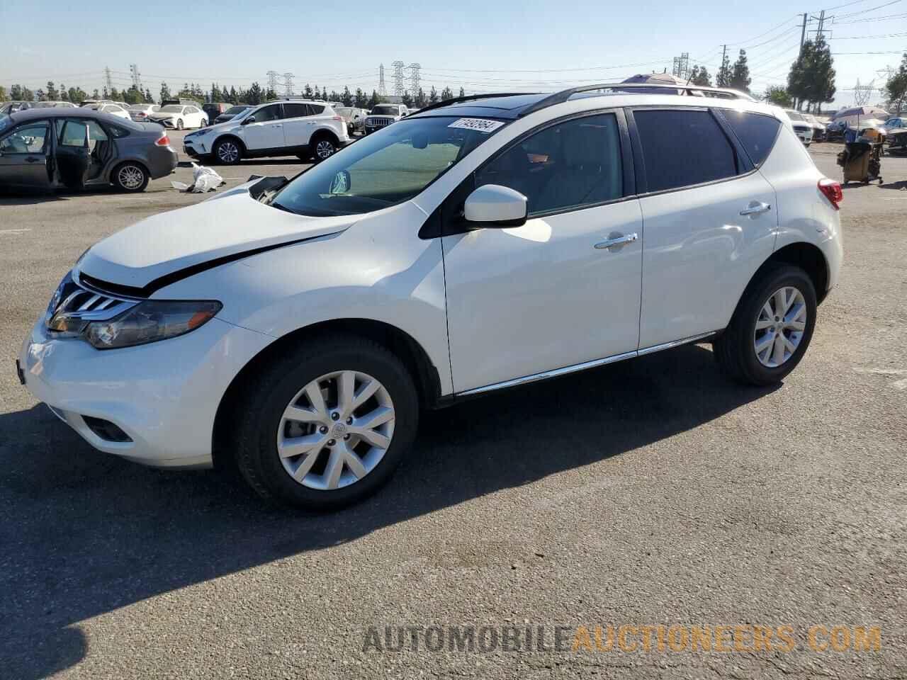 JN8AZ1MU4EW408040 NISSAN MURANO 2014