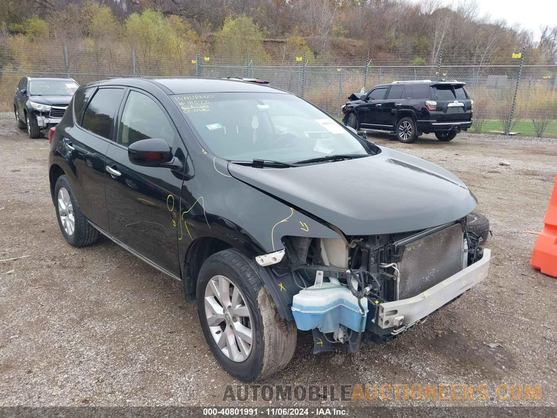 JN8AZ1MU4EW411875 NISSAN MURANO 2014