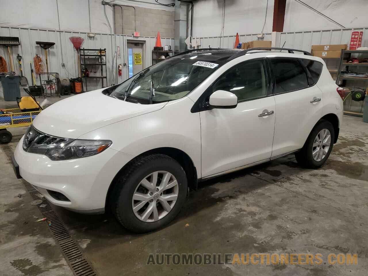 JN8AZ1MU5CW105328 NISSAN MURANO 2012