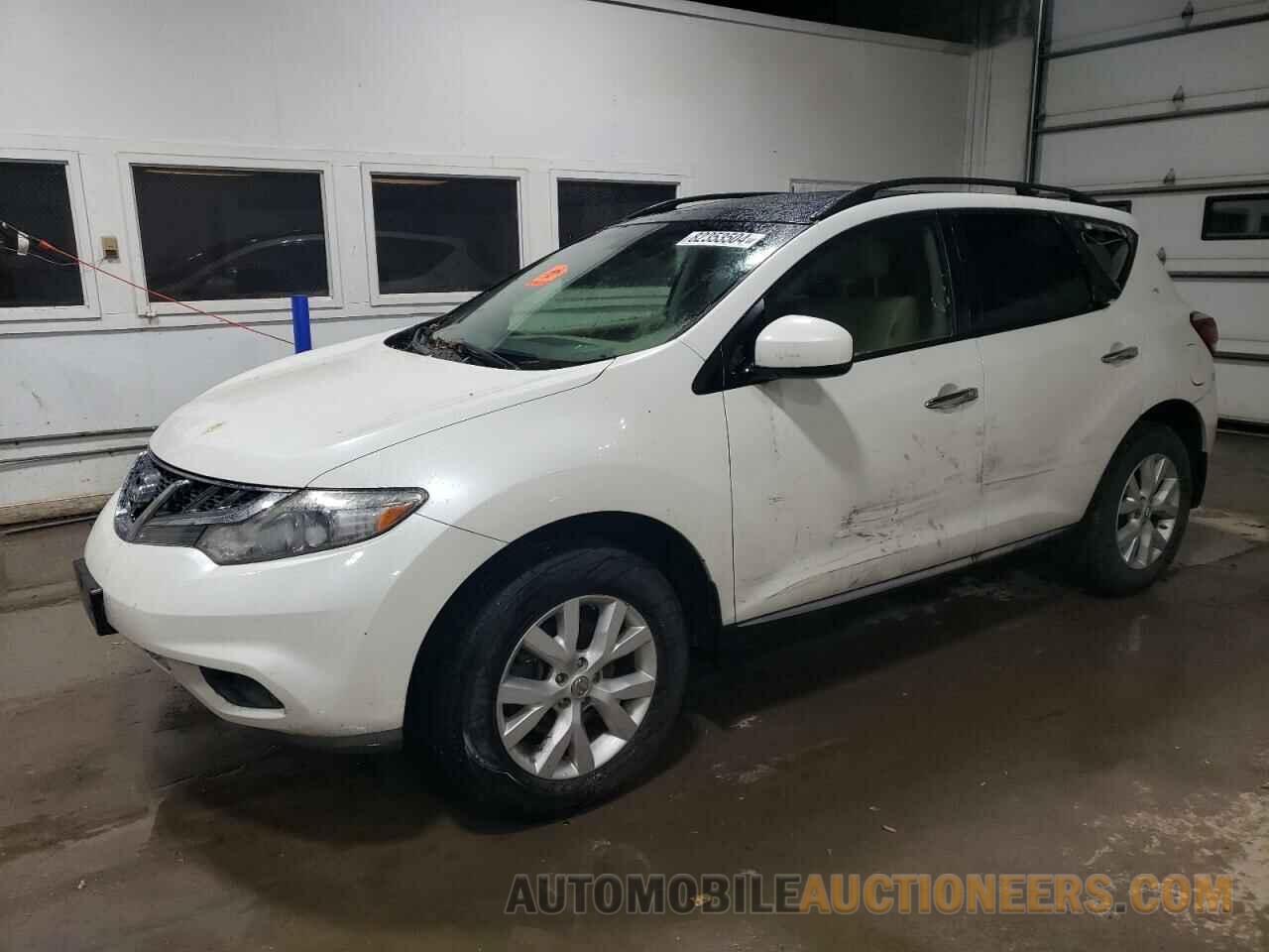 JN8AZ1MU5DW204670 NISSAN MURANO 2013