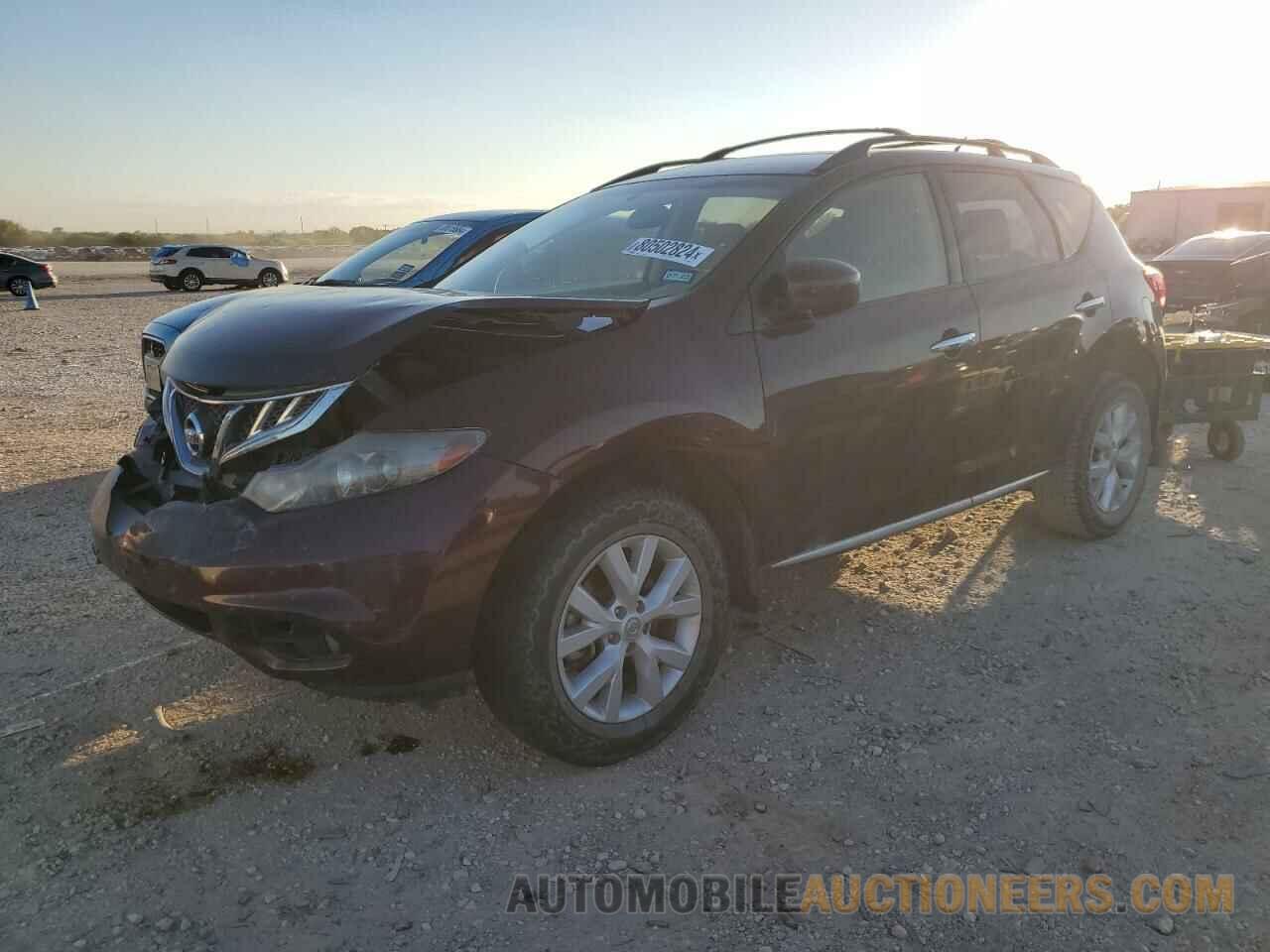 JN8AZ1MU5EW402540 NISSAN MURANO 2014