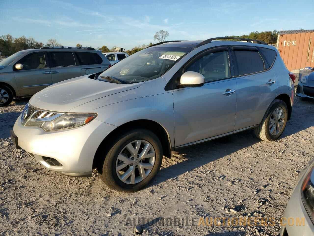 JN8AZ1MU5EW421251 NISSAN MURANO 2014