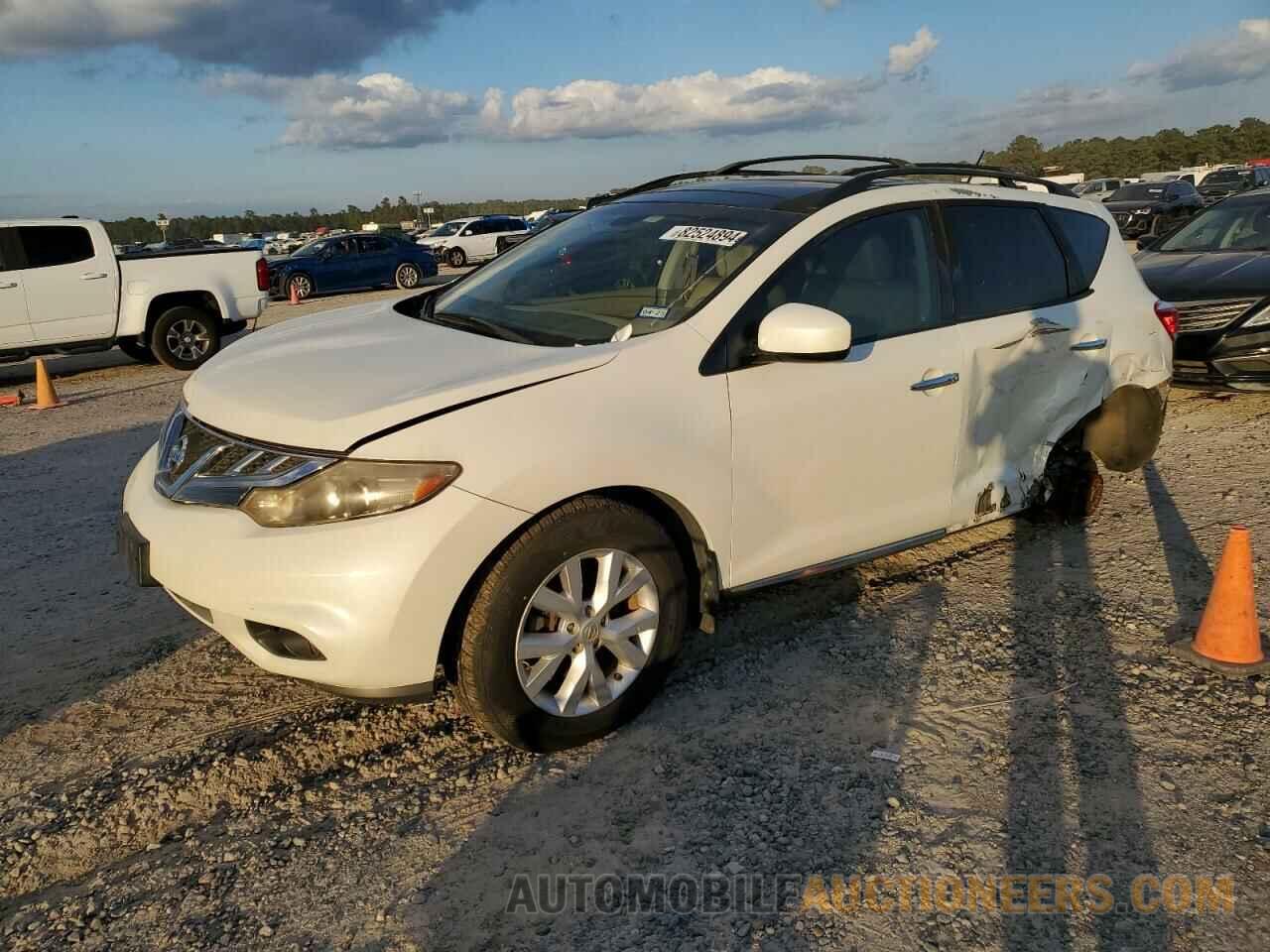 JN8AZ1MU6BW063380 NISSAN MURANO 2011