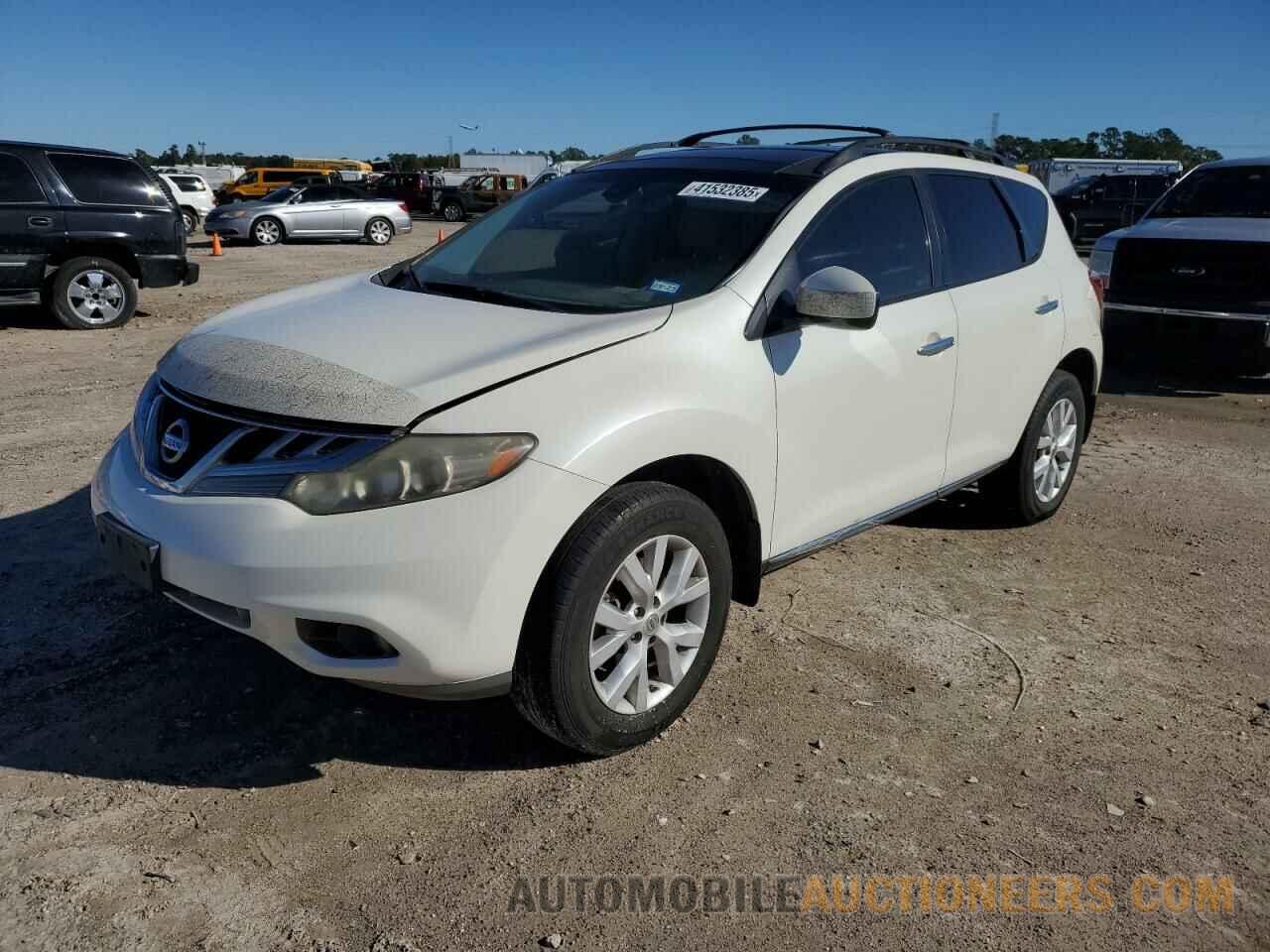 JN8AZ1MU6CW110814 NISSAN MURANO 2012