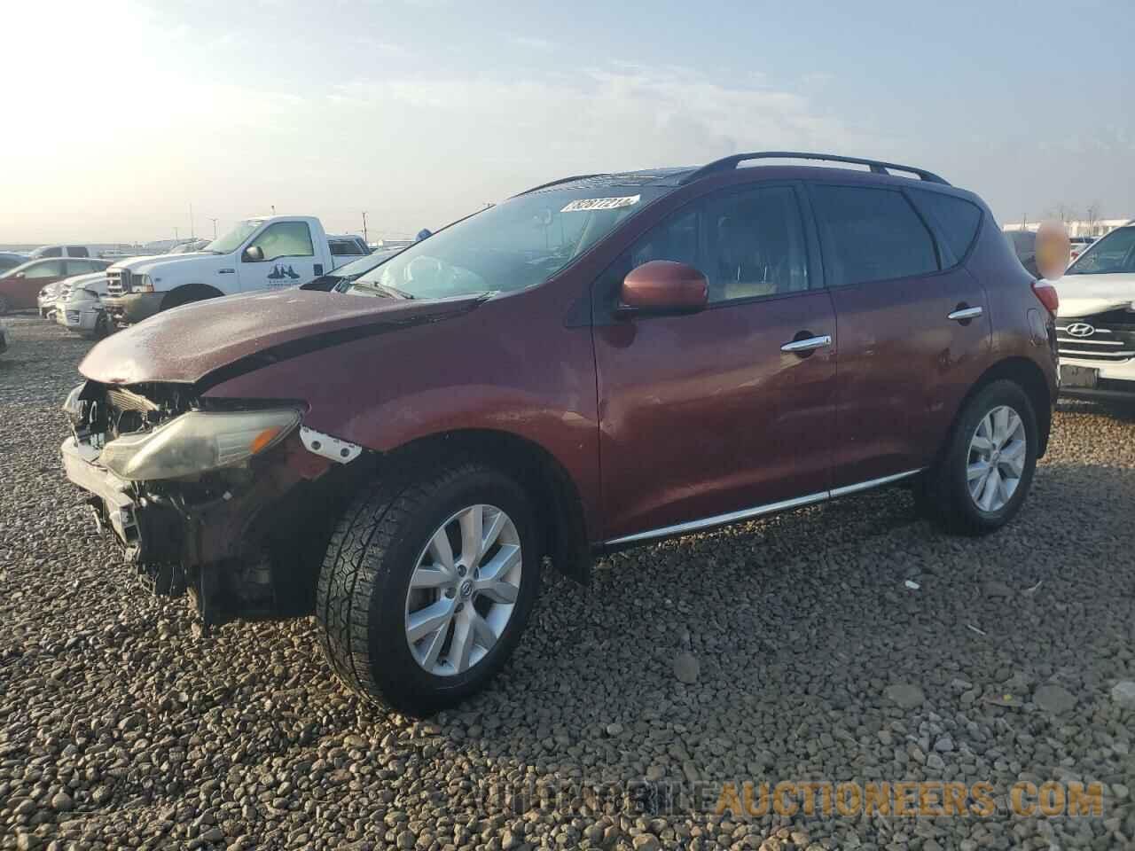 JN8AZ1MU6CW120792 NISSAN MURANO 2012