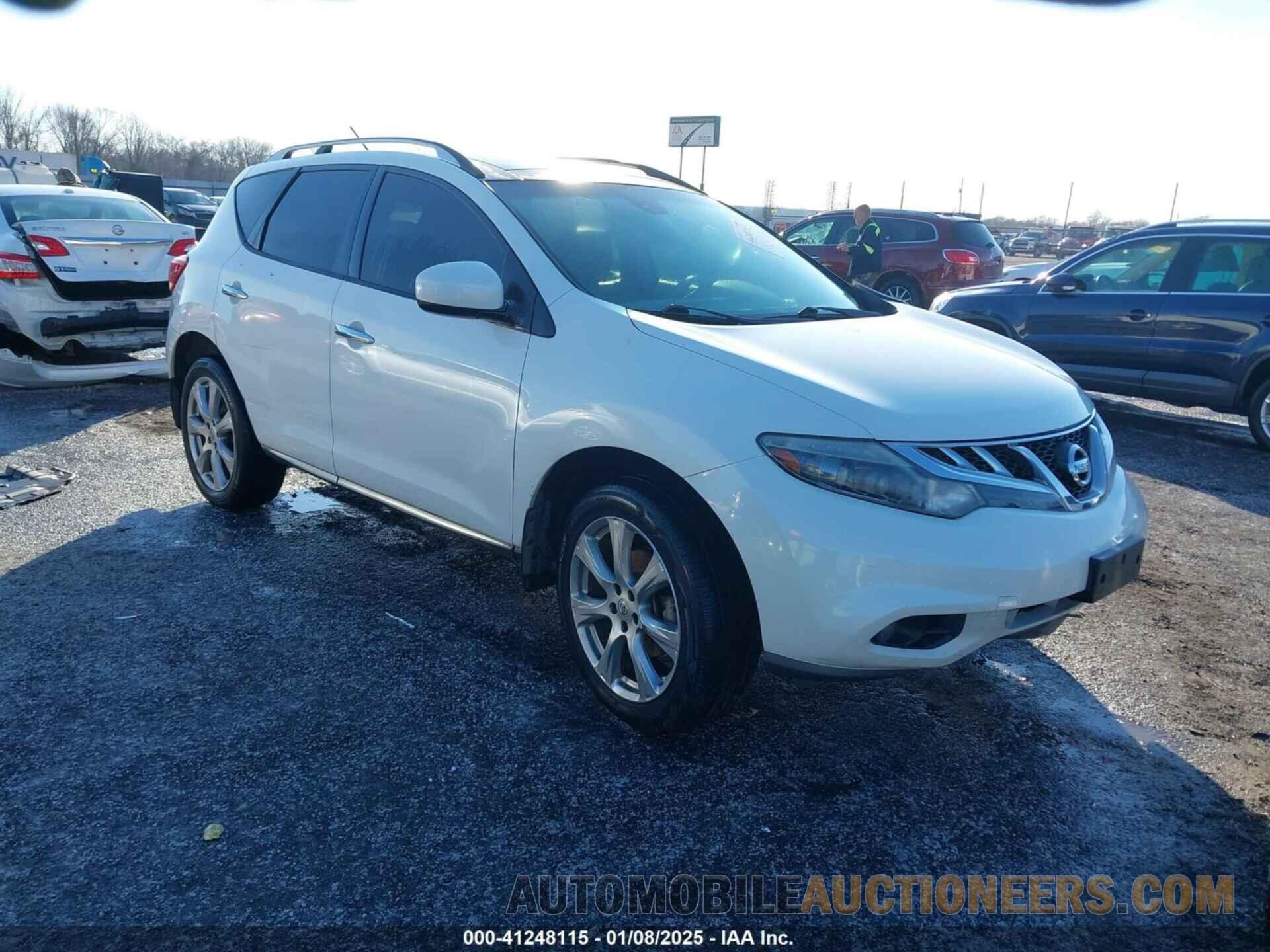 JN8AZ1MU6EW406712 NISSAN MURANO 2014