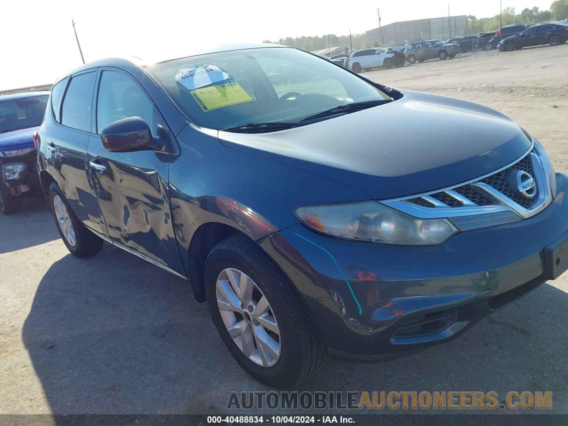 JN8AZ1MU6EW408900 NISSAN MURANO 2014