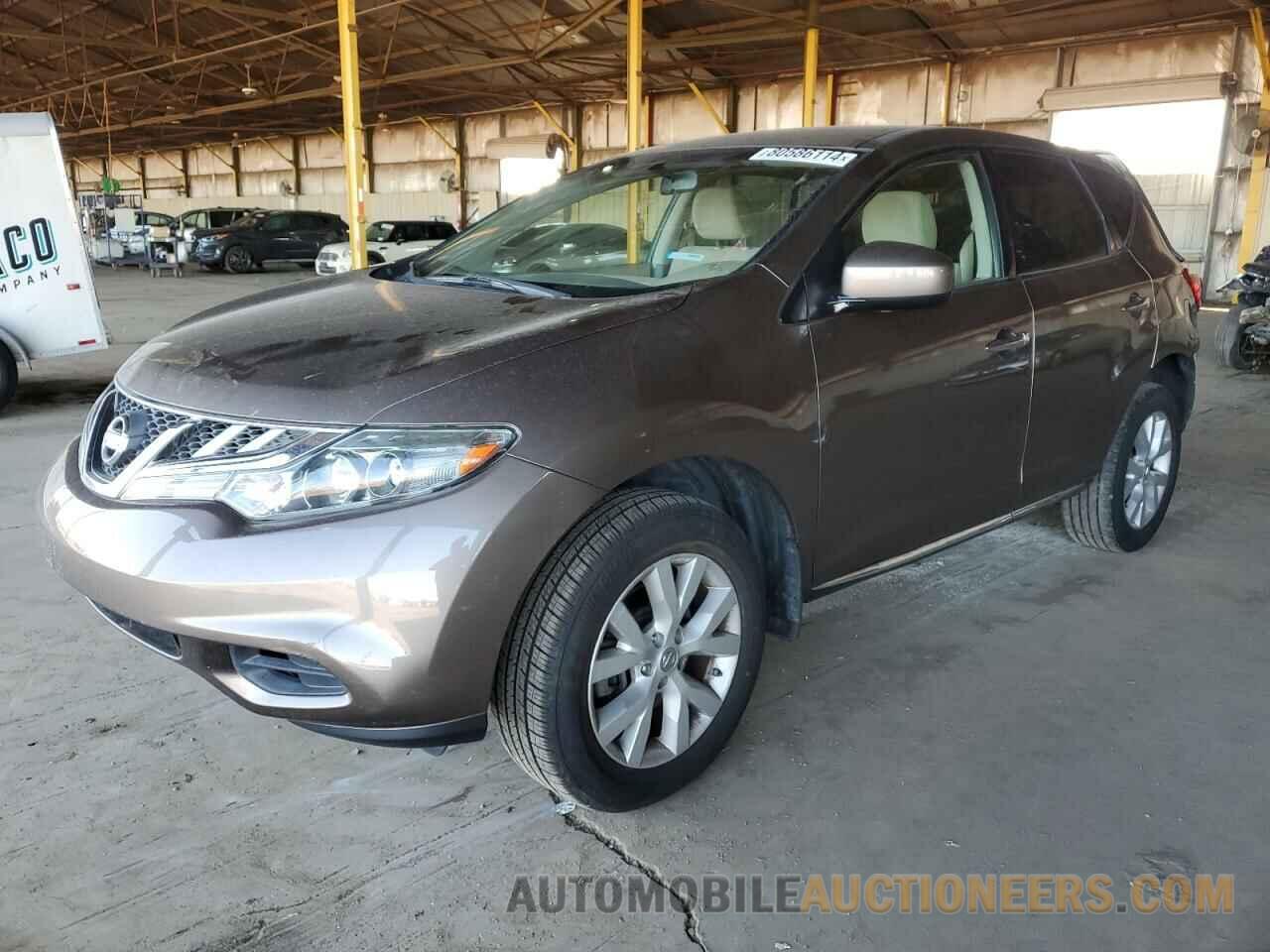 JN8AZ1MU7CW106982 NISSAN MURANO 2012