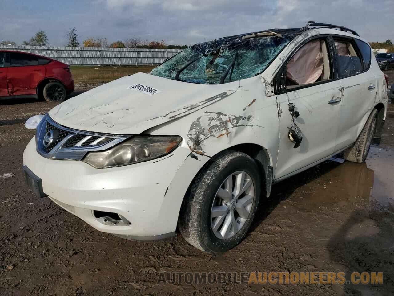 JN8AZ1MU7CW118176 NISSAN MURANO 2012