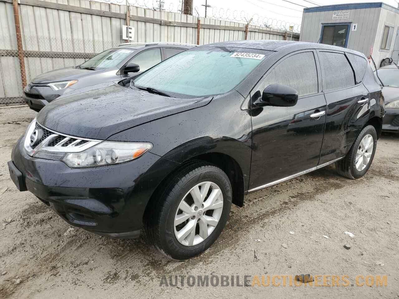 JN8AZ1MU7DW203245 NISSAN MURANO 2013