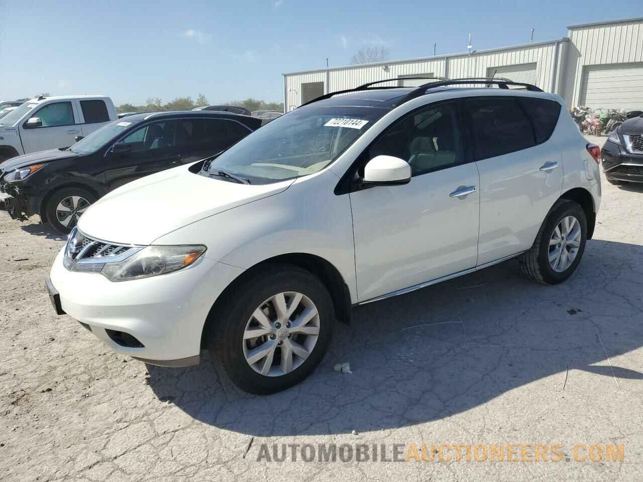 JN8AZ1MU7DW213614 NISSAN MURANO 2013