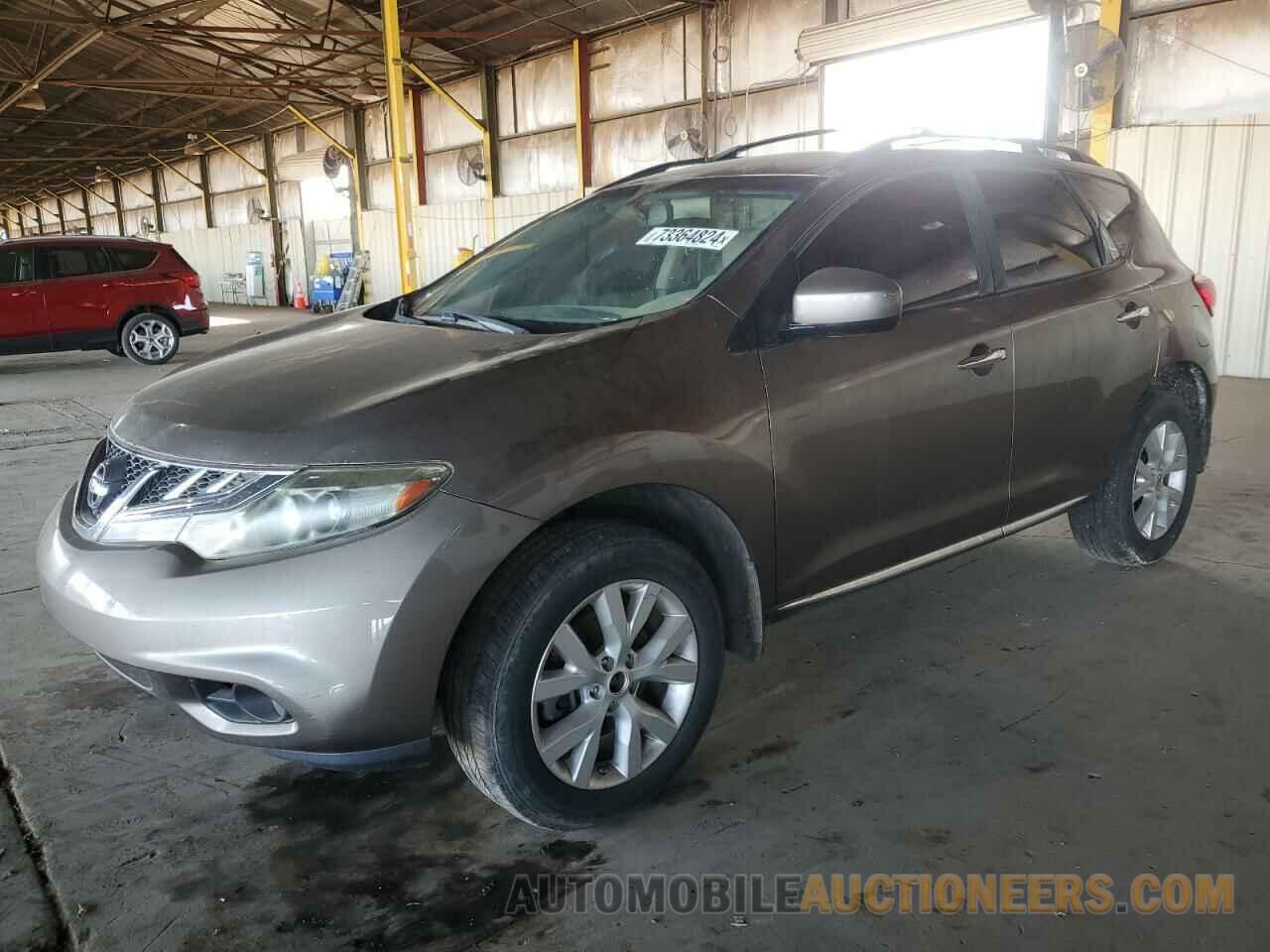 JN8AZ1MU7EW404905 NISSAN MURANO 2014