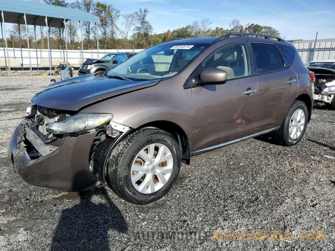 JN8AZ1MU7EW406198 NISSAN MURANO 2014