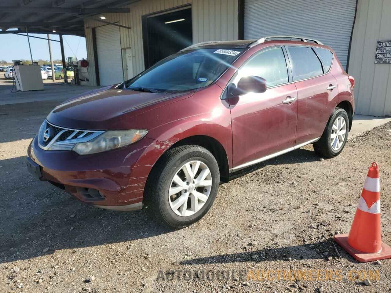 JN8AZ1MU8CW115688 NISSAN MURANO 2012