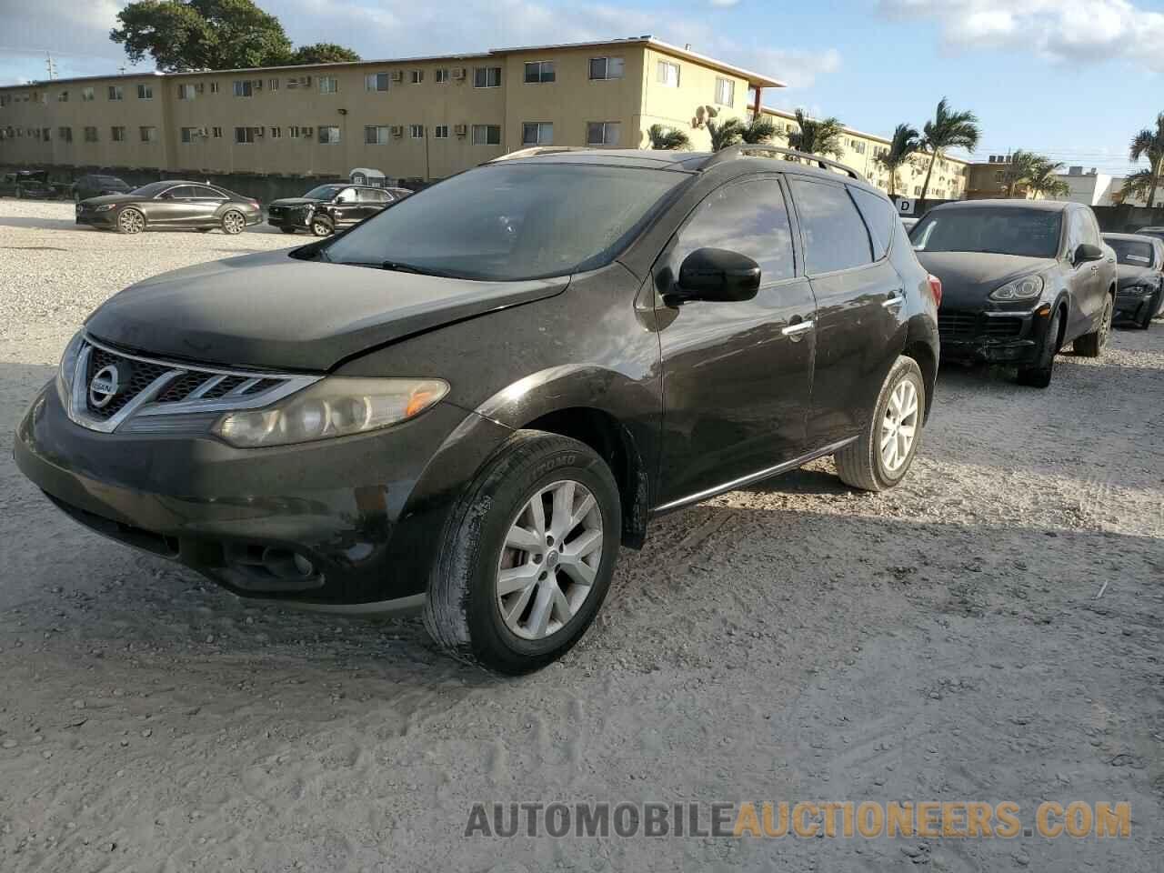 JN8AZ1MU8CW117215 NISSAN MURANO 2012