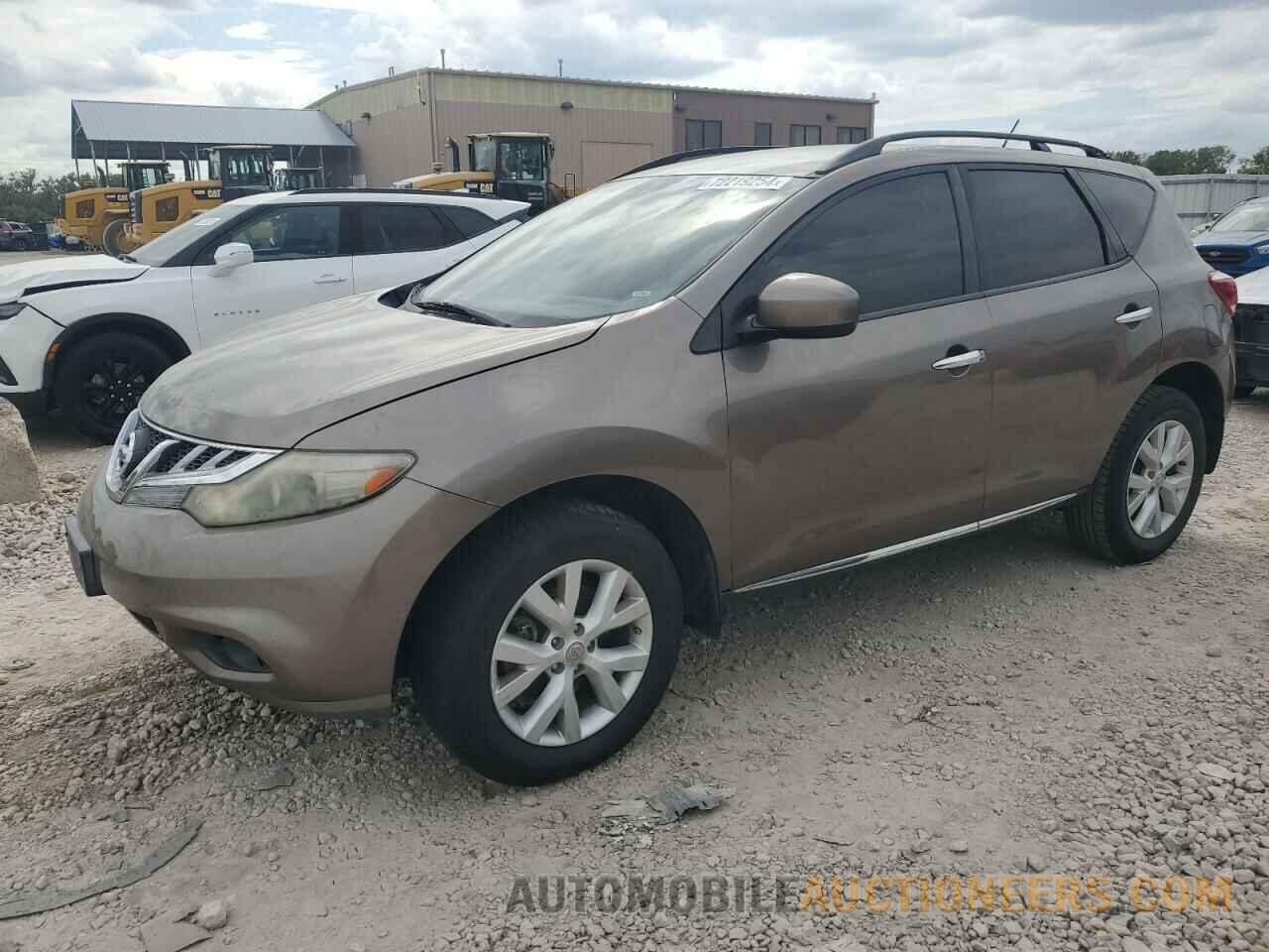 JN8AZ1MU8DW206154 NISSAN MURANO 2013