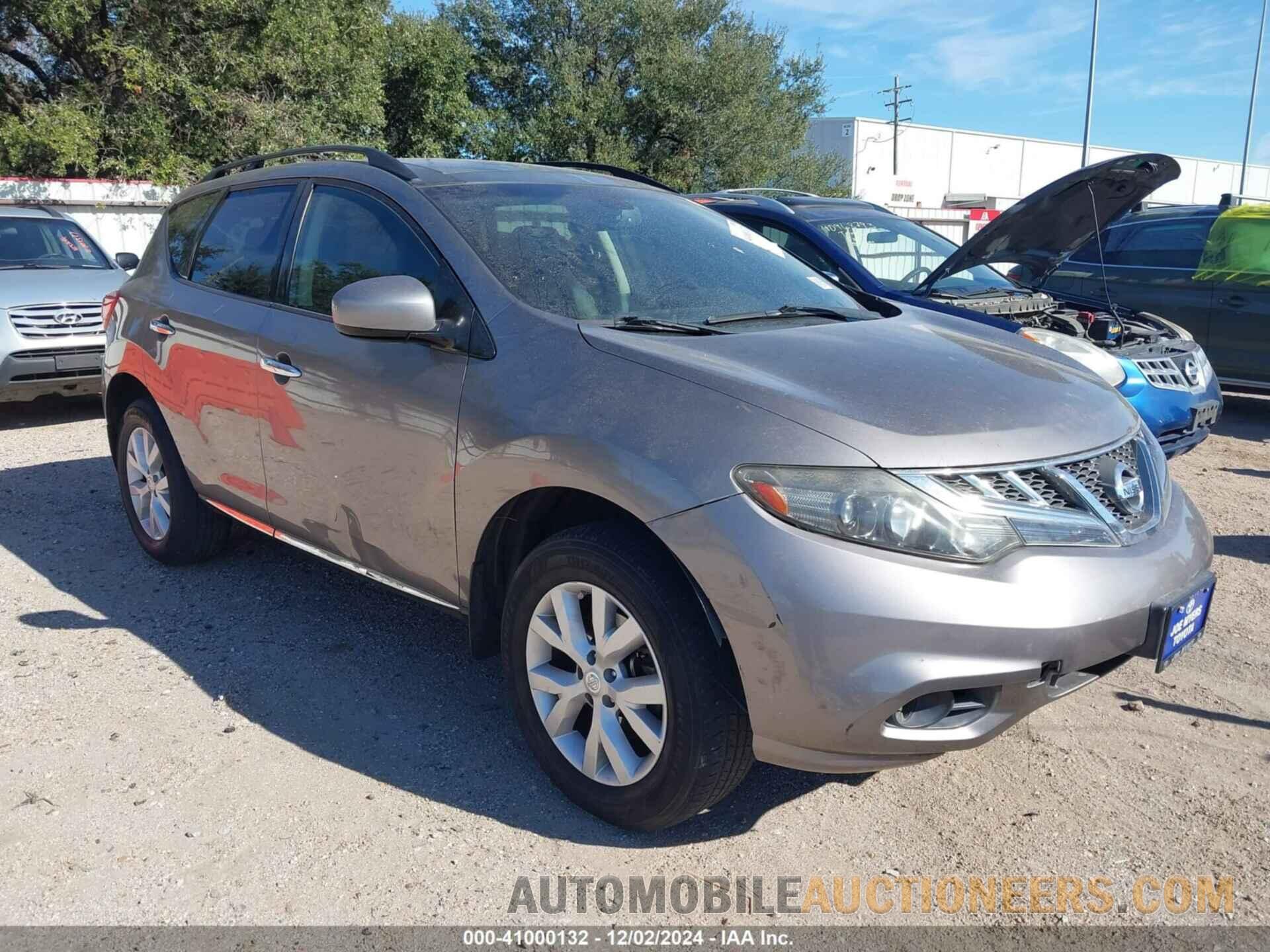 JN8AZ1MU9BW067858 NISSAN MURANO 2011