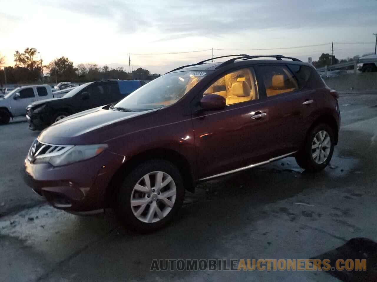 JN8AZ1MU9CW111228 NISSAN MURANO 2012