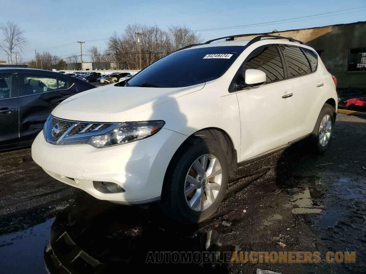 JN8AZ1MU9DW207071 NISSAN MURANO 2013