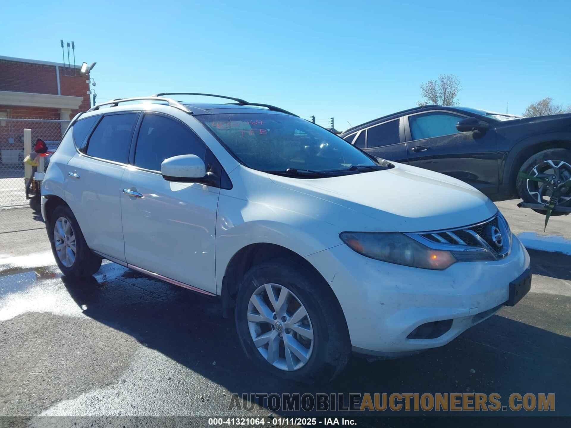 JN8AZ1MUXBW058151 NISSAN MURANO 2011