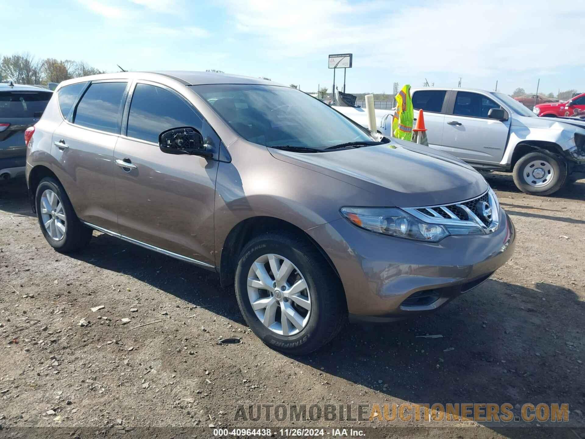 JN8AZ1MUXBW066296 NISSAN MURANO 2011