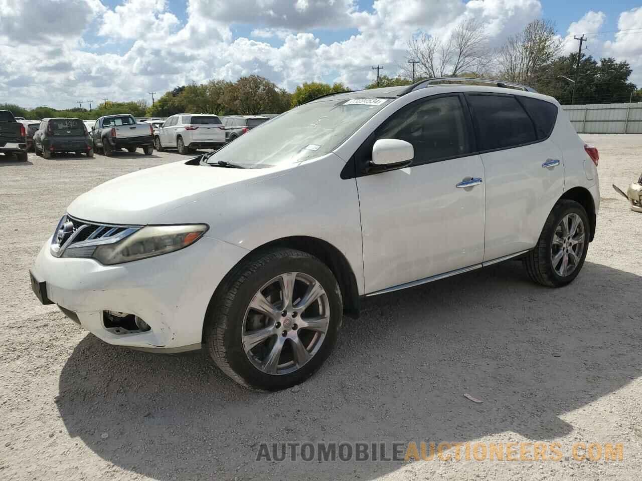 JN8AZ1MUXCW109228 NISSAN MURANO 2012