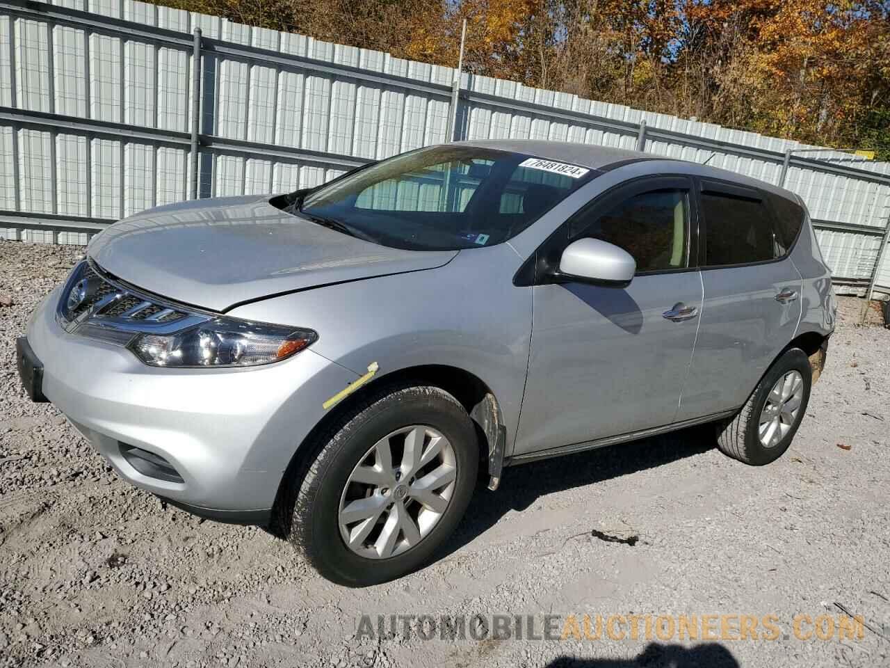 JN8AZ1MUXEW402033 NISSAN MURANO 2014